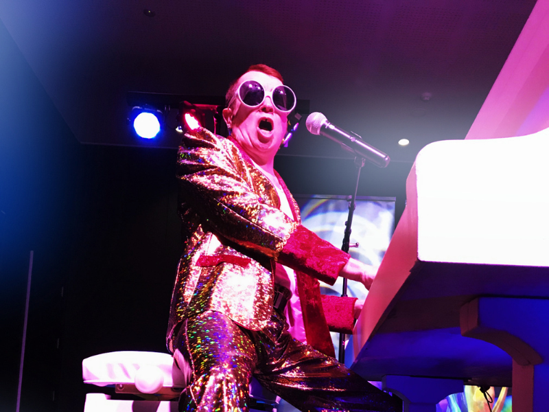 Elton John and the piano men